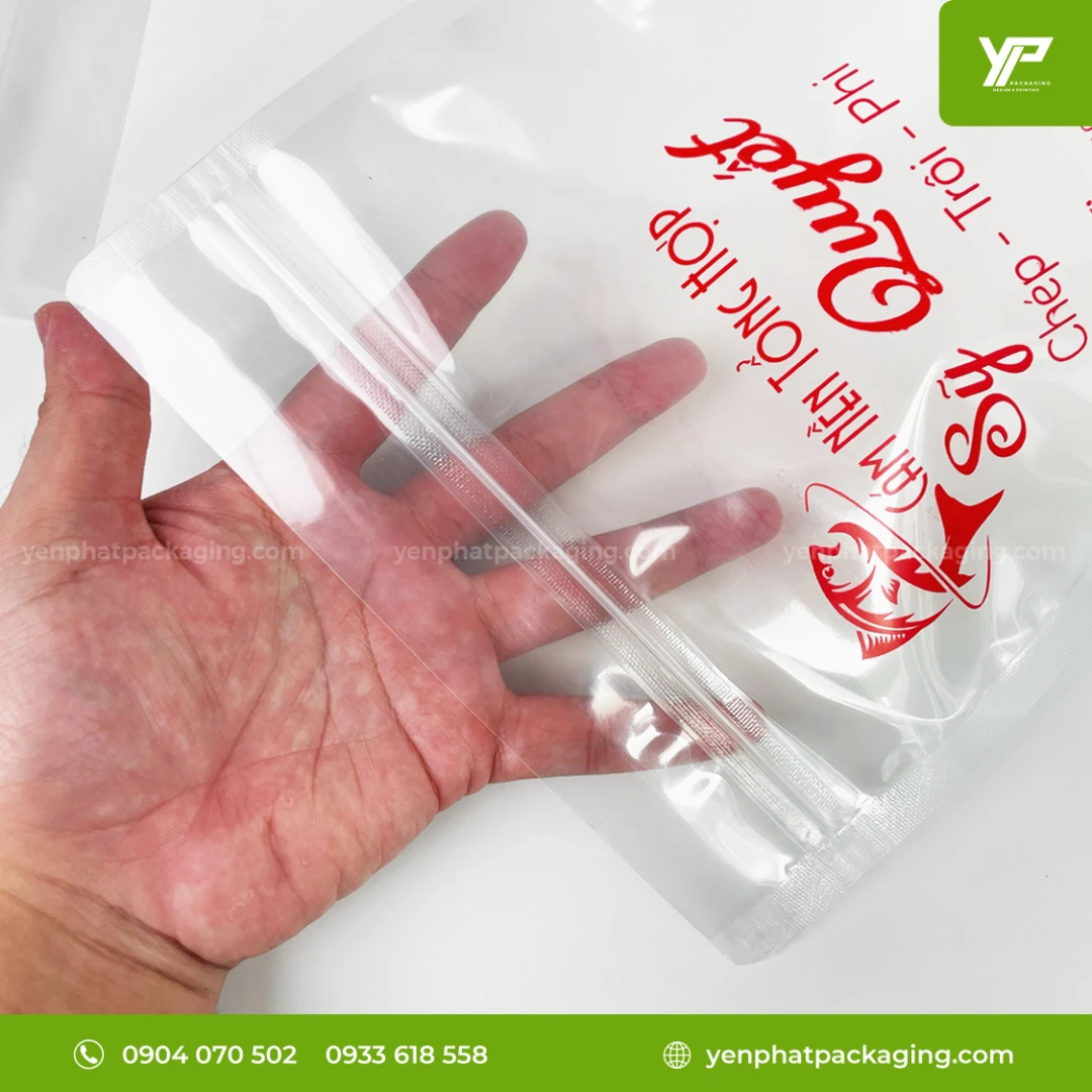 Túi zip trong suốt đáy đứng | In ấn theo yêu cầu, Giá tốt 4 Túi zip trong suốt đáy đứng | In ấn theo yêu cầu, Giá tốt - Ảnh 4