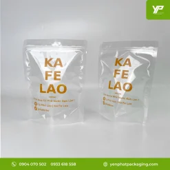 Túi zip trong suốt đáy đứng | In ấn theo yêu cầu, Giá tốt 32 535
