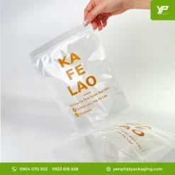 Túi zip trong suốt đáy đứng | In ấn theo yêu cầu, Giá tốt 33 537