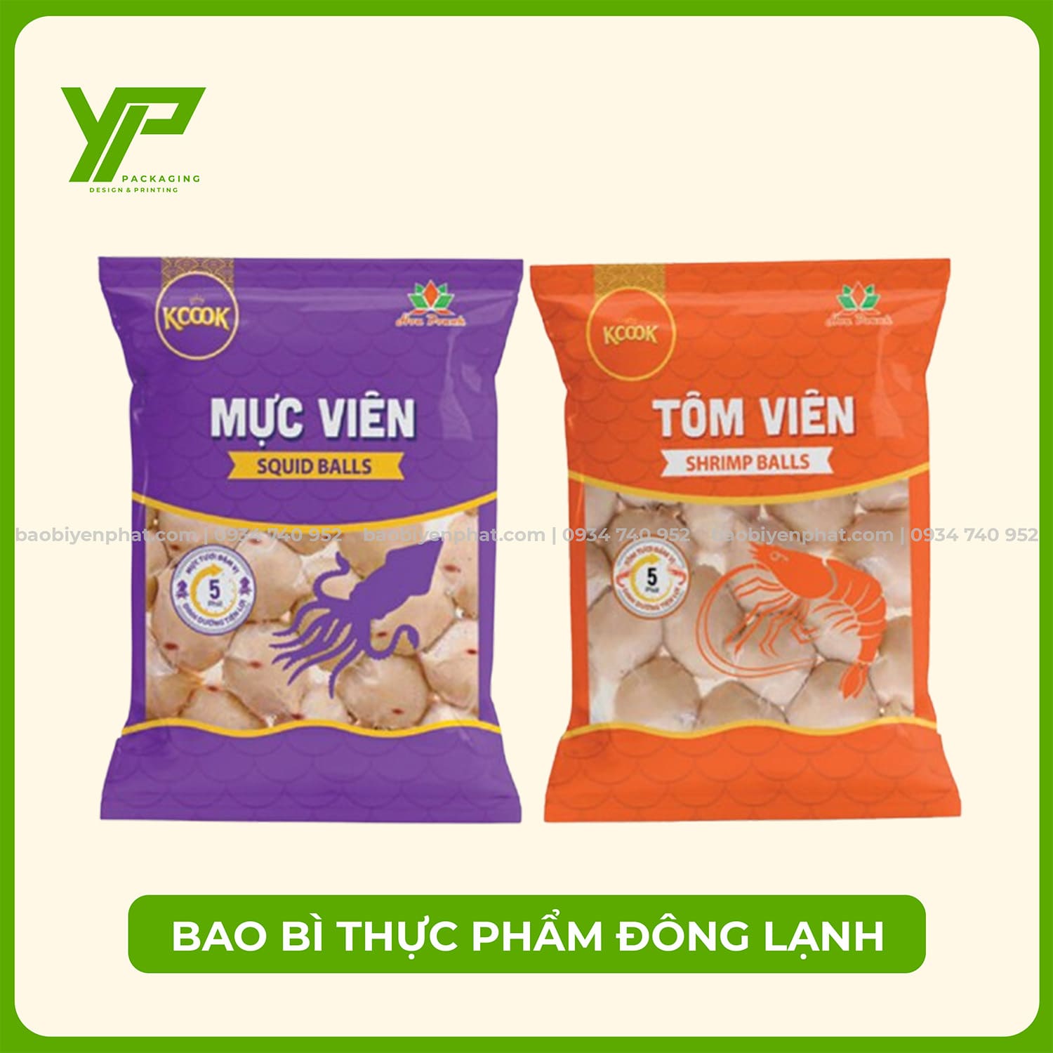 Bao bì thực phẩm đông lạnh 1 Bao bì thực phẩm đông lạnh