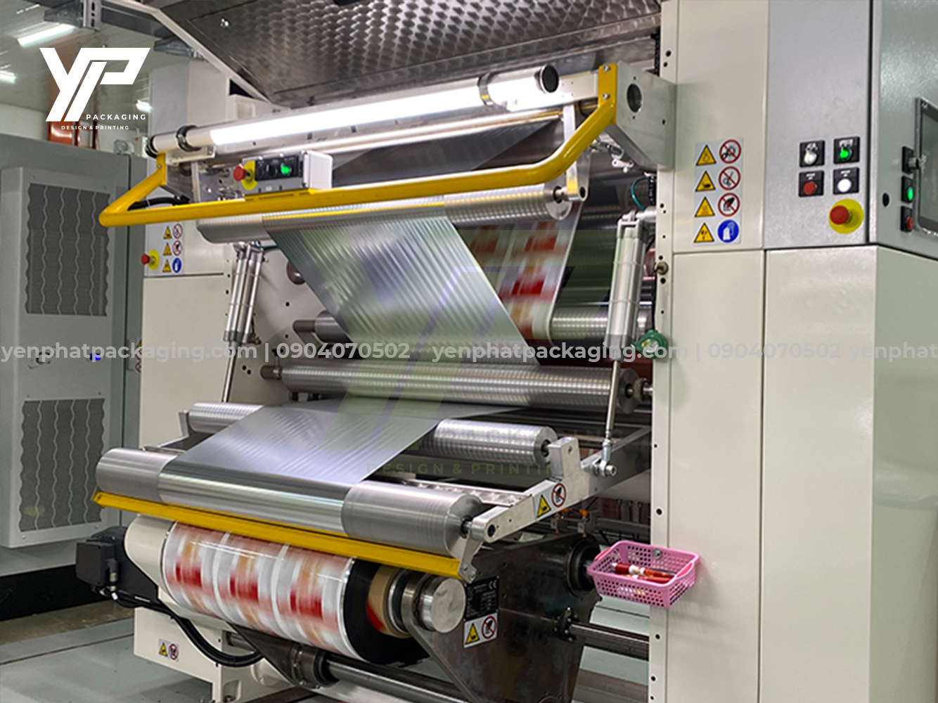 Công nghệ in màng ghép bao bì cà phê - Yến Phát Packaging