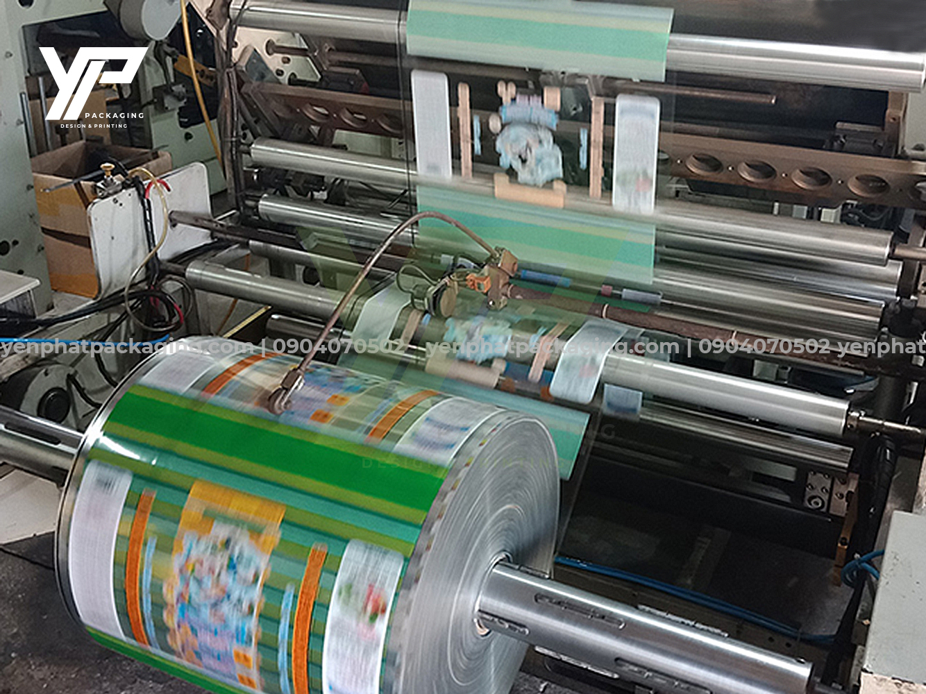 Công nghệ in trục đồng trong sản xuất bao bì Yến Phát Packaging