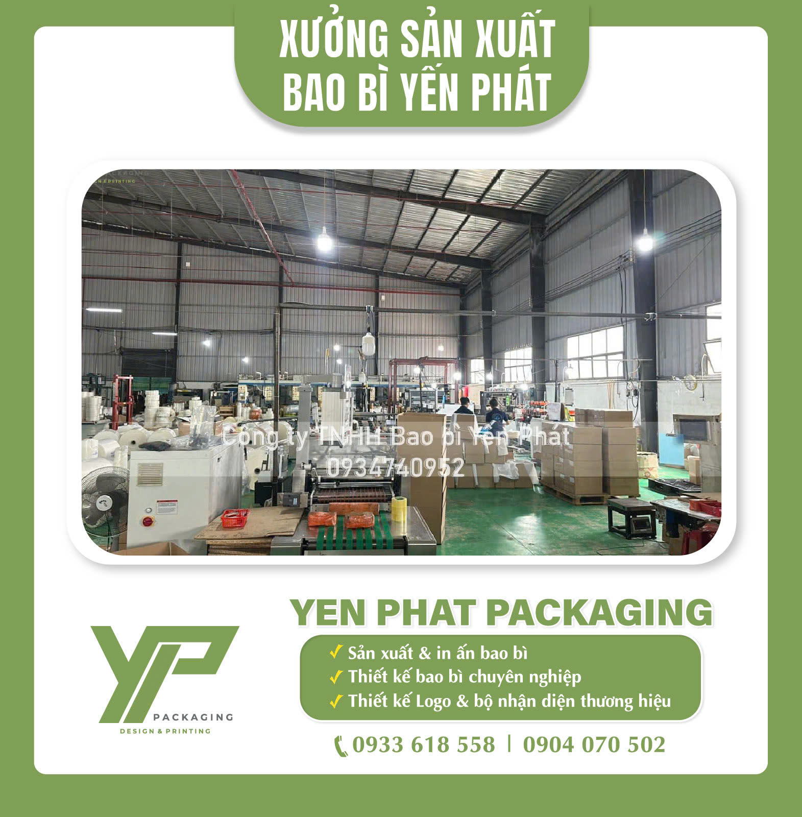 Xưởng in bao bì Yến Phát Packaging