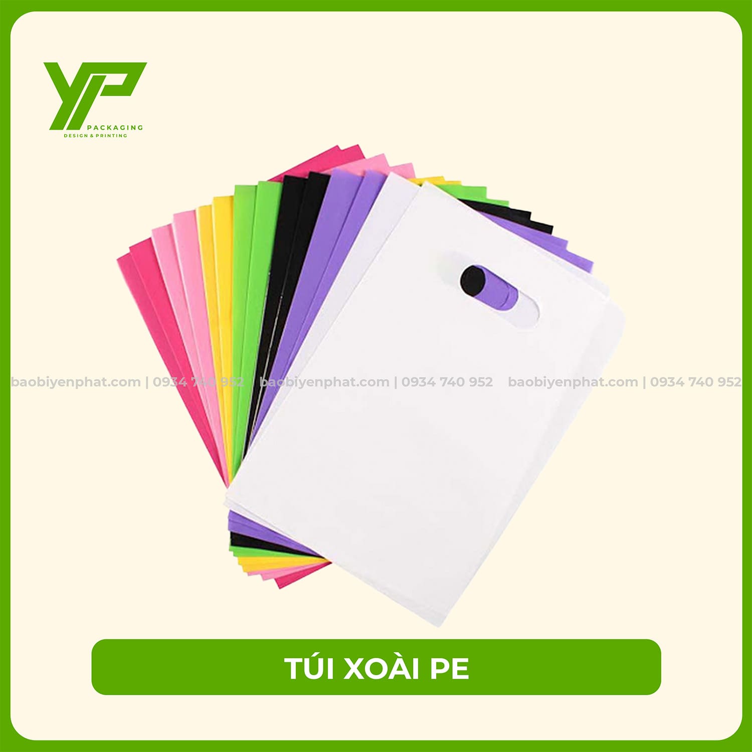 Túi hột xoài PE