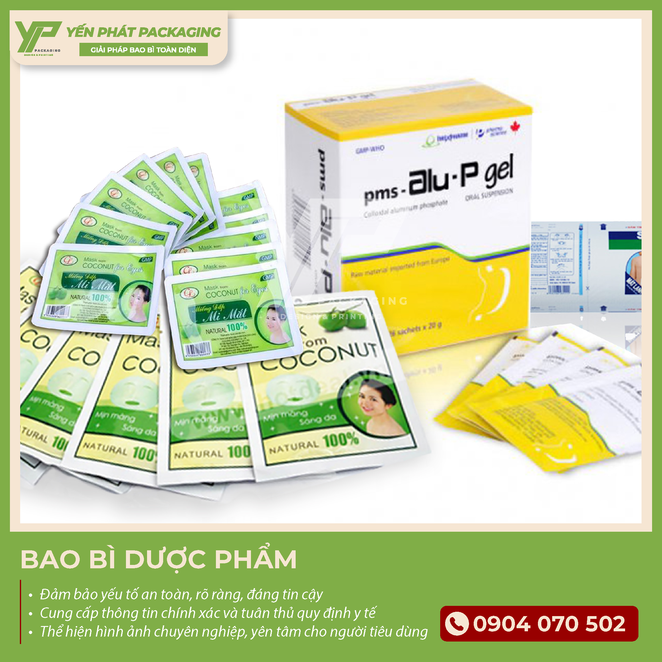 Bao bì ngành dược phẩm phải đảm bảo các yếu tố an toàn, thông tin rõ ràng