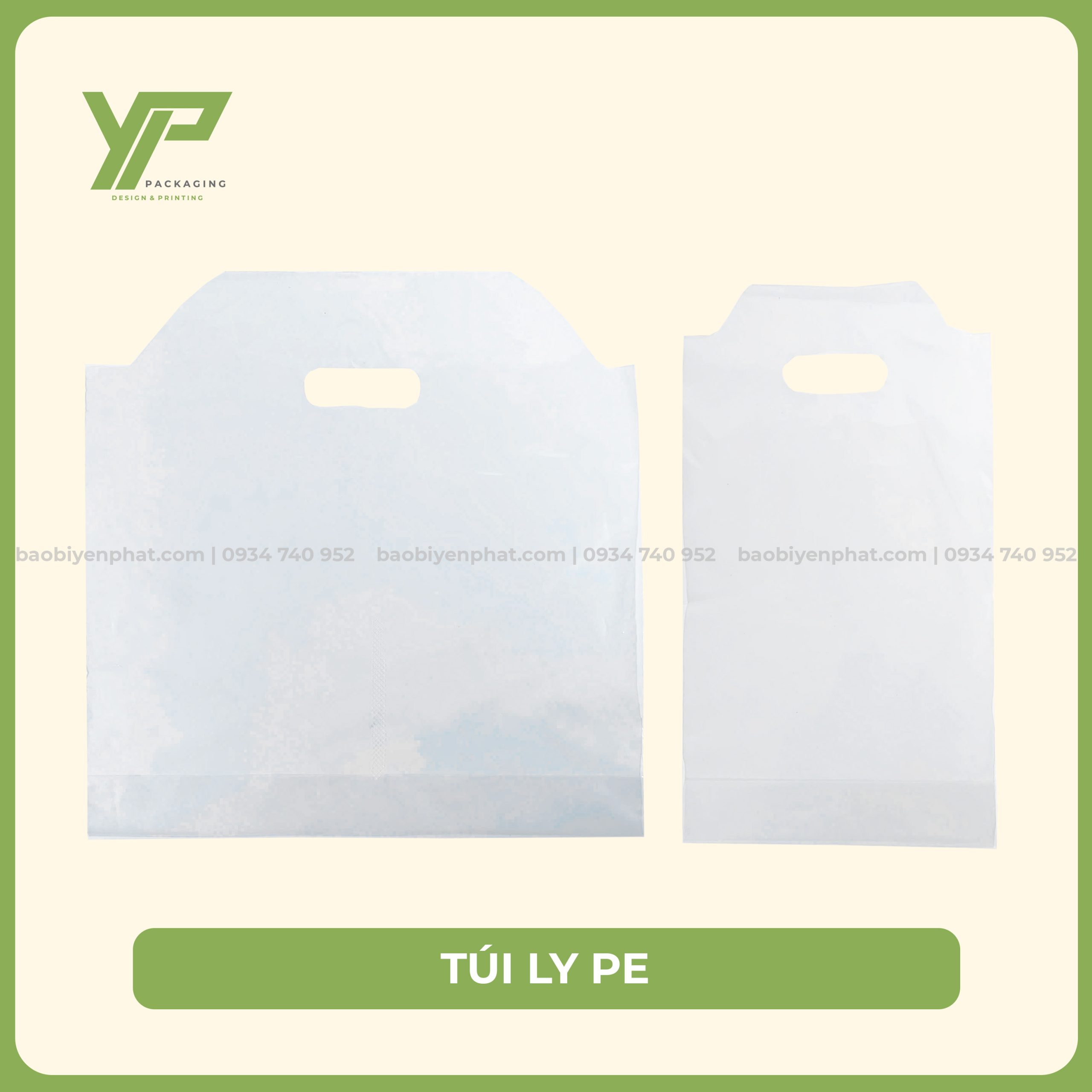 Túi đựng ly PE