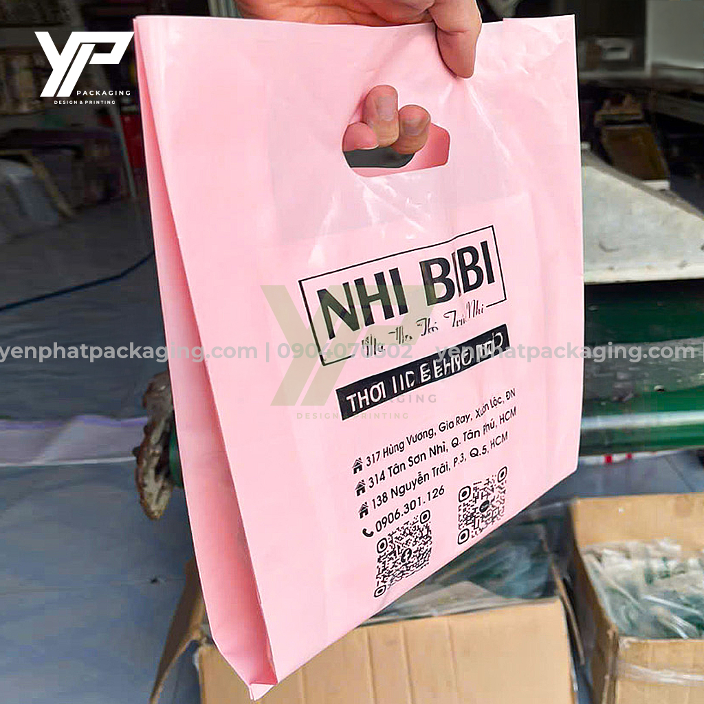 Túi pe hột xoài rất được ưa chuộng vì sự tiện lợi và giá thành rẻ