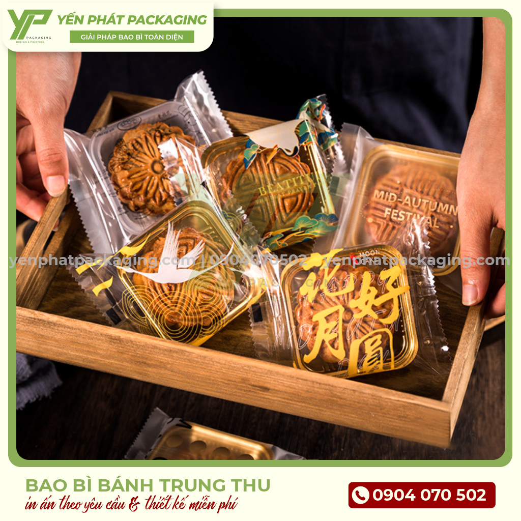 Yến Phát chuyên in ấn bao bì bánh trung thu theo yêu cầu, thiết kế miễn phí
