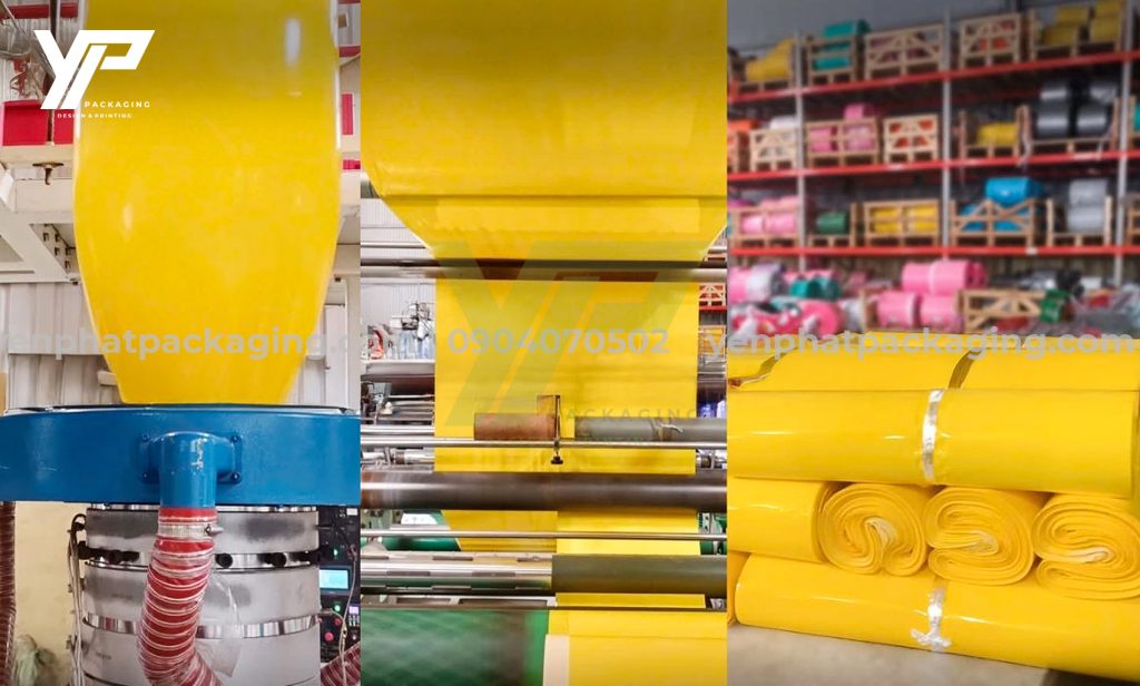Xưởng in túi nilon tự phân huỷ công suất lớn, chuyên nghiệp Yến Phát Packaging