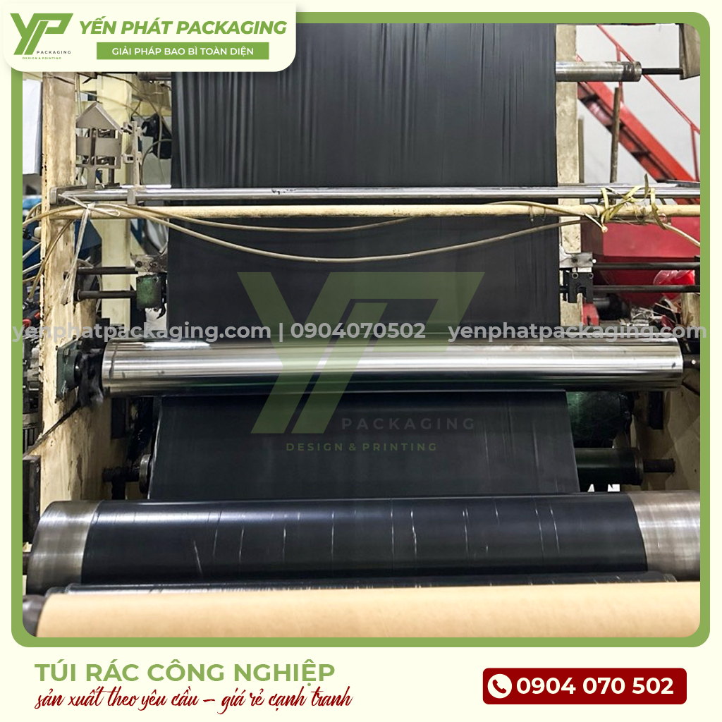 Túi rác công nghiệp sản xuất theo yêu cầu tạo Yến Phát