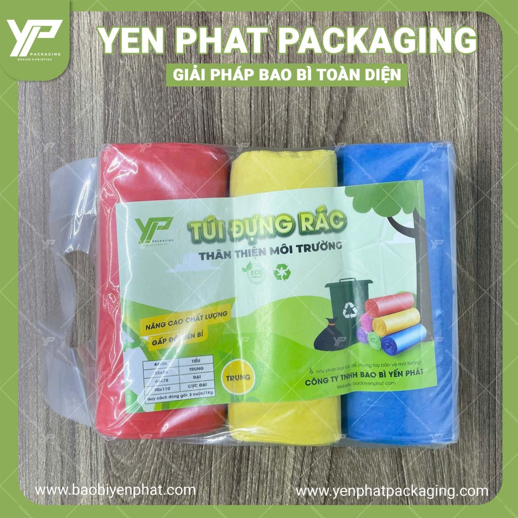 Túi đựng rác thân thiện môi trường Yến Phát Packaging