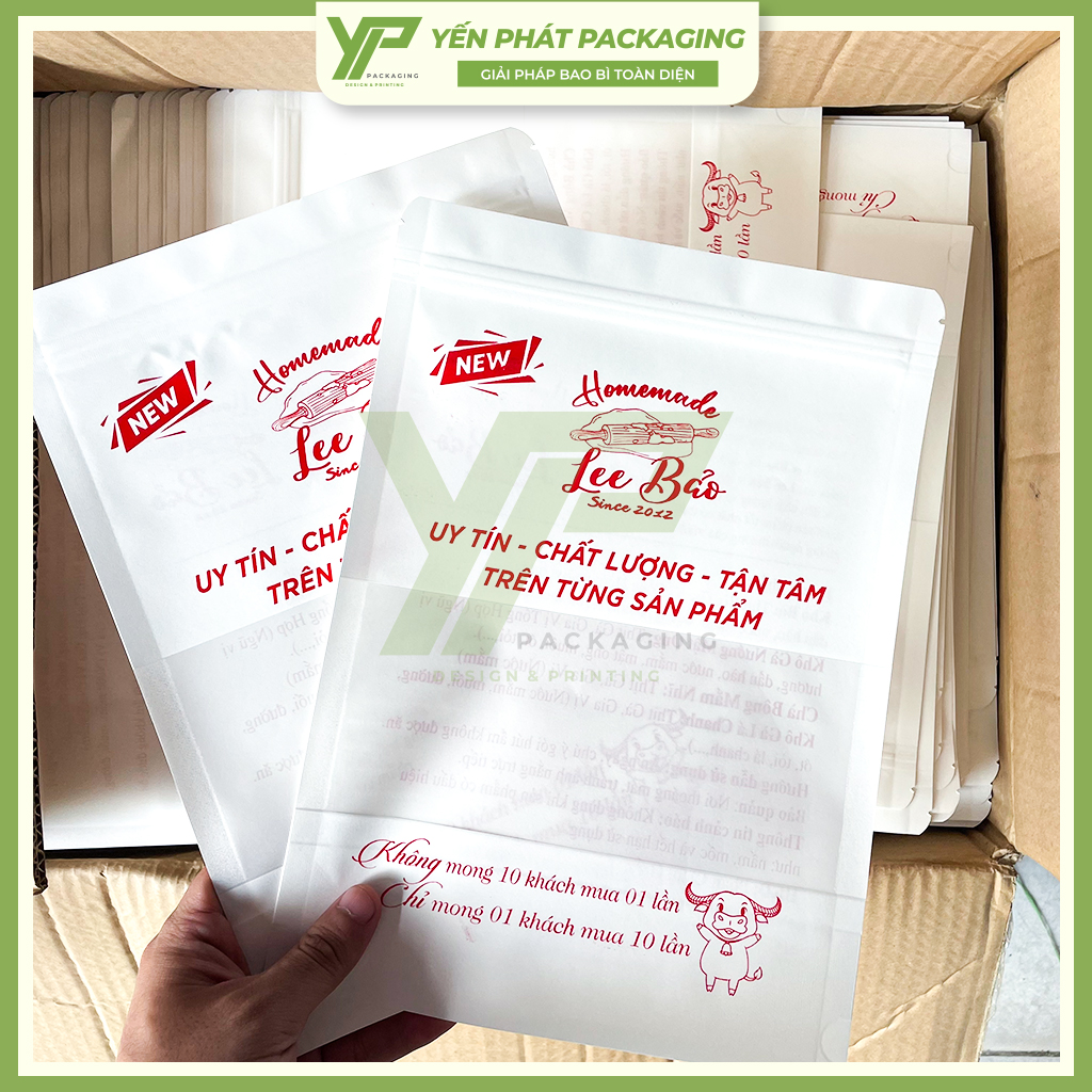 Túi Zip Giấy Đựng Thực Phẩm In Ấn Giá Rẻ Từ 25Kg, Thiết Kế Miễn Phí 6 tui zip giay dung thuc pham in an gia re tu 25kg thiet ke mien phi
