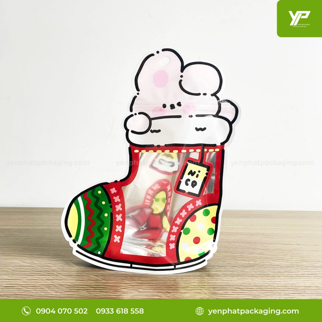 Túi Zip Đựng Bánh Kẹo | Sản Xuất Theo Yêu Cầu | Đa Dạng Mẫu Mã 5 Túi Zip Đựng Bánh Kẹo | Sản Xuất Theo Yêu Cầu | Đa Dạng Mẫu Mã - Ảnh 5