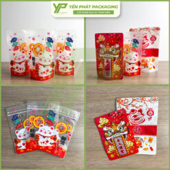 cac mau tui zip day dung dung banh keo tet 2026 yen phat packaging