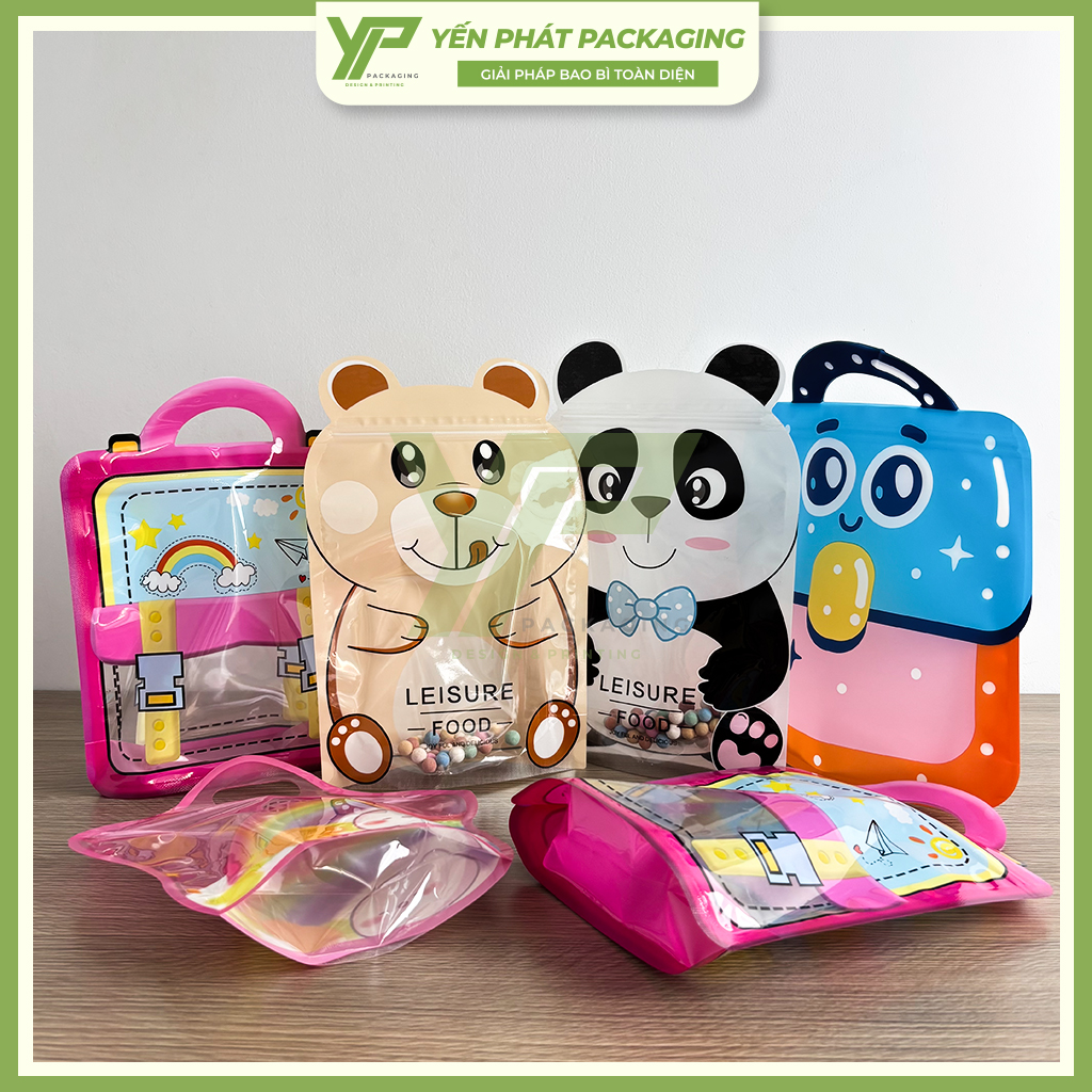 Các mẫu túi zip đựng bánh kẹo giá rẻ tại Yến Phát