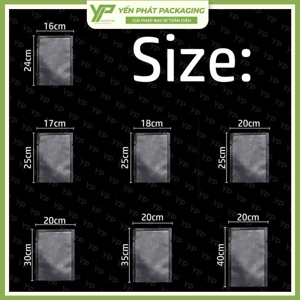 Túi hút chân không một mặt nhám có đủ size với giá sỉ từ 25kg tại Yến Phát